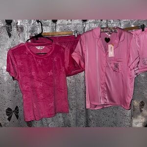Juicy Couture 2 pajama sets